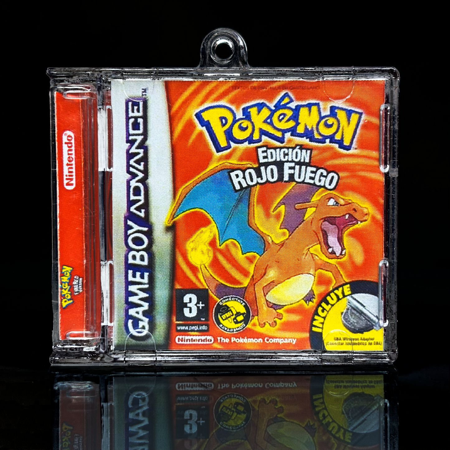 Pokemon Red Fire Version - GBA Llavero NFC