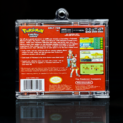 Pokemon Red Fire Version - GBA Llavero NFC