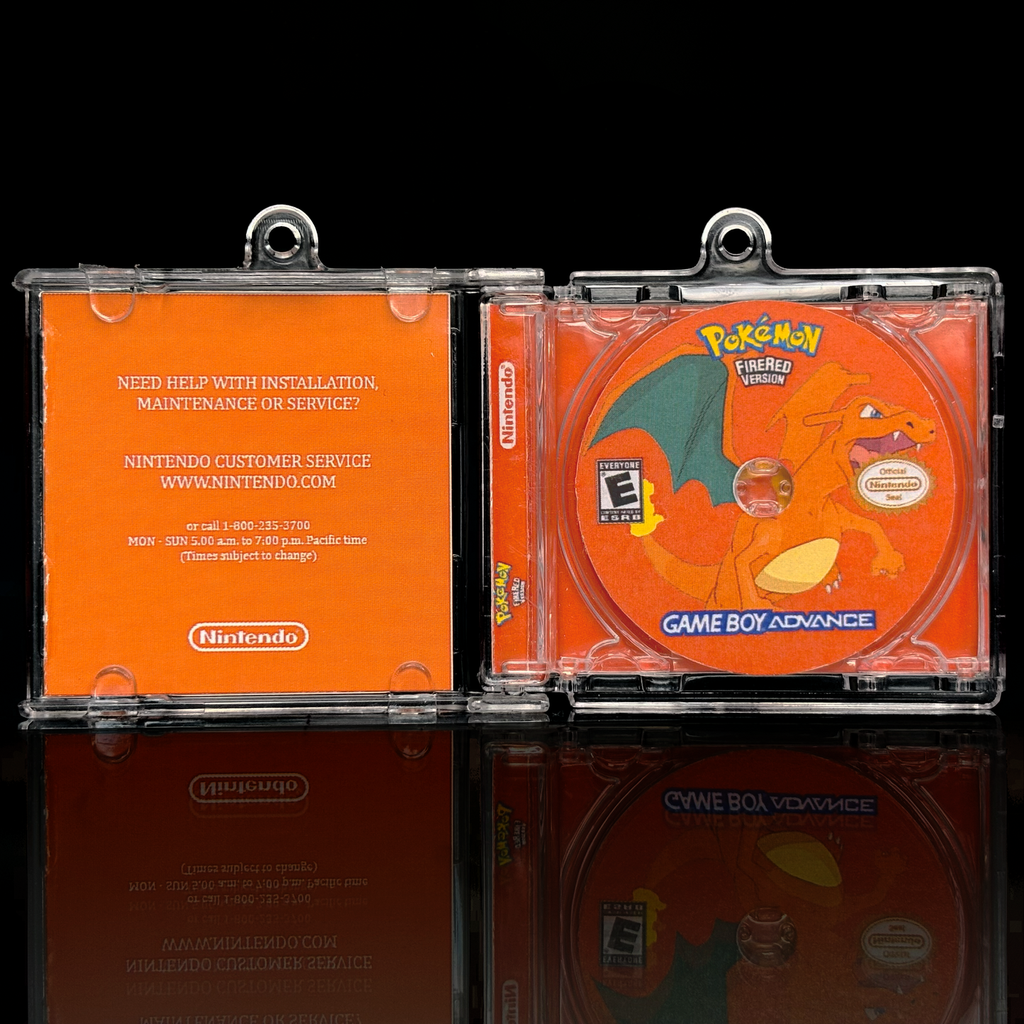 Pokemon Red Fire Version - GBA Llavero NFC